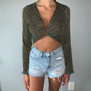 FOREVER 21 Sparkly Top